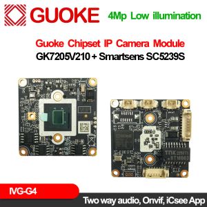 Kameras Xmeye 4MP IP Camera Board Smartsens SC5239S Gokes Modul H.265 AI Face Motion Detection RTSP CCTV -Netzwerk Videoüberwachung