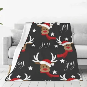 Blankets Christmas Soft Fleece Throw Blanket Warm And Cozy For All Seasons Comfy Microfiber Couch Sofa Bed 40"x30"