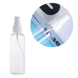 Storage Bottles 4 Pcs Plastic Empty Spray Bottle Small Portable Mini Travel Liquid Container