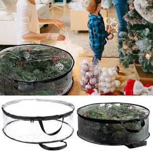 Storage Bags Travel Bag For Clothes Tidy Organizer Easy To Use Portable Holiday Wreaths Container Packing Cube