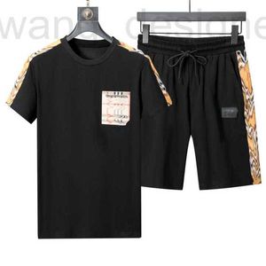 Мужские спортивные костюмы Дизайнерская модная спортивная одежда дизайнер экипаж шея с двумя частями футболка с коротким рукавом костюм летние шорты азиатский размер M-3XL HJ46 FVZM