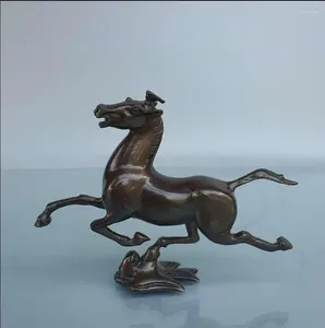 Decorative Figurines Pure Copper Horse Stepping On Flying Swallow Decoration Zodiac To Succeed In Promotion