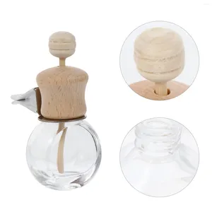 Garrafas de armazenamento 3 PCs Perfume de carro Difusores de garrafa vazios para óleos essenciais Decoração de ventilação Fragrância Difference