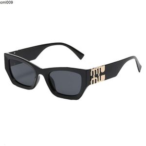New Fashion Sunscreen Cat Eyes Sunglasses M-letter Trendy Review Street Photo Womens