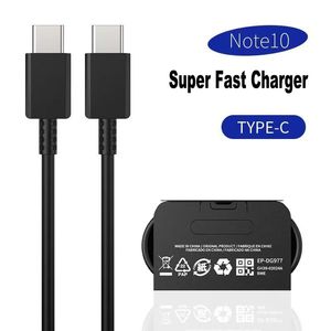 OEM Quality 45W 5A Super Fast Quick Charger USB C Cable C-C Type c to USB-C Cables 1M 3FT For Samsung Galaxy S22 S23 S20 S24 Ultra Note 20 10 s10 s10+ htc lg Android Smartphones