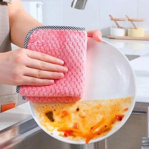 Towel Hand Towels For Bathroom Non-stick Oil-free Dishcloth Kitchen Rag Bath The Body Random Color Daily Rags