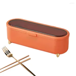 Storage Bottles Cutlery Box Spoon Chopsticks Container Dustproof Wear Resistant Case For Countertop