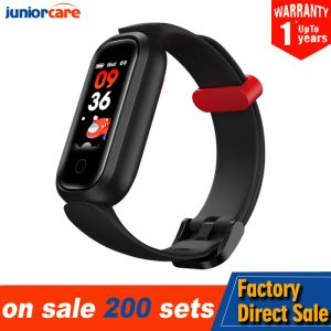 Wristbands T12 Kids Smart Bracelet Heart Rate Monitor Blood Pressure Oxygen Health Tracker Clock IP68 Waterproof Health Sports Smartwatch