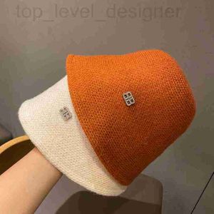 Cloches designer Wool small brimmed fisherman hat for women to keep warm in autumn and winter, basin fashionable versatile, elegant Korean version winter warmth 6BFB