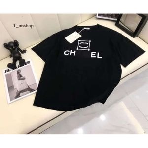 Womens T-shirt Advanced Version France Trendy Clothing C Letter Graphic Print Couple Fashion Cotton Round Neck Channel 3xl 5xl Short Sleeve Tops Tees 750