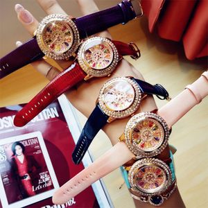 Kakashi Full Color Diamond Belt Real Fashion Micro Student Women's Watch