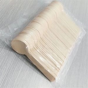 20pcs/Set Mini verfügbares Holzlöffel Eislöffel Holz Dessert Scoop Western Hochzeitsfeier Tischgeschirr Küchen Werkzeug