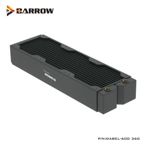 Hinges Barrow Triple 3x120mm Copper 60mm Thick Radiator 360mm for Computer Watercooling Loop 120mm Fan Heatsink ,530ml Dabel60d 360