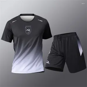 Herren Traursuits Männer steigende Anzug atmungsaktiv bequemer Tennis Sport Casual Outdoor Wear Damen Badminton T-Shirt Lose Running Clothing