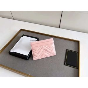 New Desinger Wallets Burse Fashion Women Wallets Holder Stripes Women Listras texturizadas curta pequena com caixa de pó Caixa de alta qualidade clássico