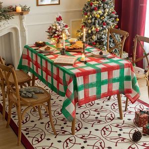 Tkanina stołowa inyahome duży świąteczny prostokąt do dekoracji imprezowej nowoczesna okładka tkaniny kawa
