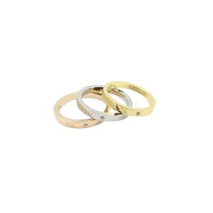 Designer Ring Heart Ring Fashion Jewelry Man Wedding Promise Anelli per il regalo per l'anniversario della donna