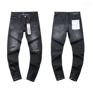 Женские штаны Purple Brand Jeans Cross Border American High Street Black Hole Оптовая для внешней торговли стильно и стройна