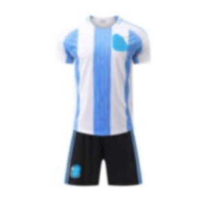 Soccer Men's Tracksuits Argentina Team Football Jersey Adult Training