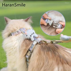 Dog Collars Cats Leash Can Be Used To Prevent The Cat From Breaking Free And Chain Adjusted For Dogs Pet Chest Strap