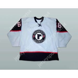 GDSIR Custom Quebec Remparts Gray 58 Hockey Jersey New Top Ed S-L-XL-XL-3XL-4XL-5XL-6XL