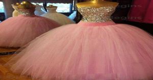 2021 New Real Image Ball Gowns Long Quinceanera Dresses With Bow Lace Up Formal Prom Party Quinceanera Gowns3214046