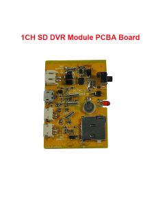 Kort Mini Video Recorder FPV 1CH SD DVR -modul PCBA -kort 1 kanal CCTV -inspelare Moderbrädor Circuit Board