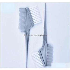 Hair Tools 1Pc Dying Brushes Soft Dye Brush Home Diy Coloring Comb For Hairdressing Salon Barber Accessories Drop Delivery Products Dhbsf