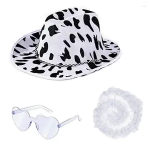 Berets Unique Bridal Cowboy Hat Set Stand Out At Bachelorette Parties And Weddings