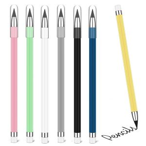Pencils 70Pcs Inkless Pencils Unlimited Writing Pencils For Writing Art Sketch Stationery Kawaii Pen School Supplies
