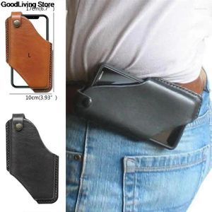 Aufbewahrungsbeutel 1PC PU -Tailentasche Männer packen lustige Gürtel Außenkette für Telefonschlaufe Holster Hülle Wallet