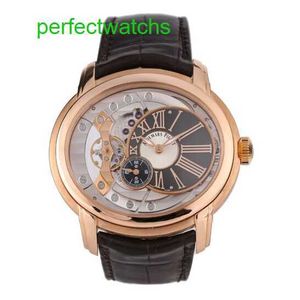 Top AP Wrist Watch Millennium Series 18k Rose Gold Automatic Machinery 15350OR.OO.D093CR.01 Watch Mens Diameters 42*47MM