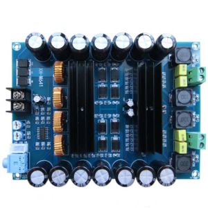 Wzmacniacze XHM641 TPA3116D2 DC12V 24V 150W x 2 O Digital High Power 2 Kanały Wzmacniacz samochodu z Boost Board G2010