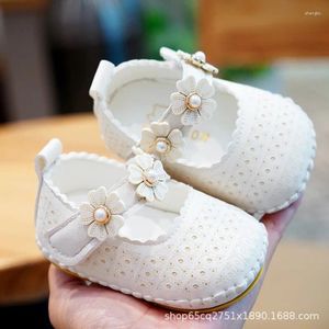 First Walkers Little Princess Shoes Baby Soft Sole Walking Spring And Autumn Female Anti Slip For 0