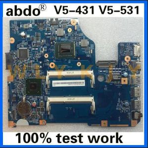 Moderkort Abdo 113241 48.4VM02.011 Moderkort för ACER V5431 V5531 V5571 Laptop Motherboard Pentium CPU HM70 DDR3 100% Testarbete