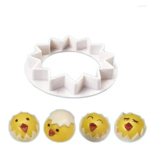 Baking Moulds Egg Shell Shape Plastic Cake Mold Fondant Cookie Cutters Kitchen Decorating Tools For Biscuit Cupcake Pastry