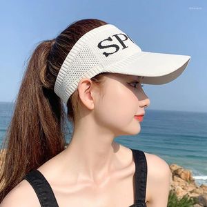 Bollkåpor tom topp hatt kvinnlig solskade och solskyddsmedel koreansk version utomhus sport sol baseball anka