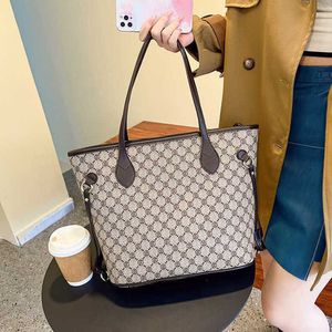 2024 neuer Designer Womens Crossbody Schulter Mode Einfache Unterarmtasche für Frauen Advanced Sense Pendler Big Bag Casual One Bag