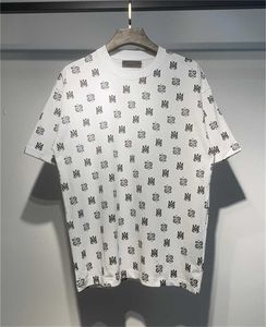 メンズシャツデザイナーシャツメンズシャツTシャツコットンクルーネックカジュアルショートスリーブコットンパッドシャツ漫画シャツを印刷した私たちサイズS-XL Z21