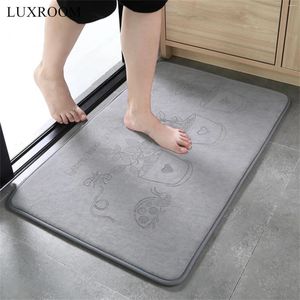 Carpets Bathroom Absorbent Floor Mat Non-slipEntry Door Entry FooBedroom Carpet Kitchen Mats For