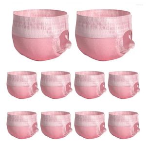 Dog Apparel Pet Diapers For Dogs Size Stretchy Super Absorbent Female Puppies Heat Incontinence Training 10 Pack