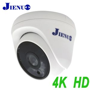 カメラJienuo AHDカメラドームセキュリティサーベイランス1080p 5MP 4K屋内赤外線ナイトビジョンHD 2MP CCTV Home Cam Analog TV Connection