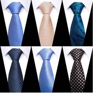 Laço amarra 8 cm Tie Men Gravatas Classic MUITO COR COR EST Design Acessórios de camisa de seda de seda