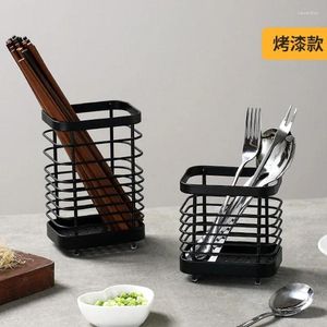 Kitchen Storage Tableware Holder Chopstick Stainless Steel Drying Rack Rustproof Spoon Knife Fork Shelf Cutlery Drainer