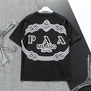 2024 Designer Men's T-shirt Brand Senior Women's New Half sleeved Round Neck Jacket Casual Pure Cotton Fabric Chest Letter Printing Fashion Clothing Asian Size M-3XL