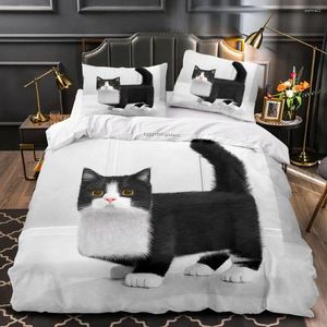 Bedding Sets Square Animal Series Cover de Quilt Cover Digital IMPRESSO DE TRIMEIRA LUZUGHT TWIN