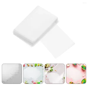 Baking Tools 200 Pcs Clear Gift Bags Wrapping Paper Biscuits Cookie Packaging Bread Travel Candy Wrappers