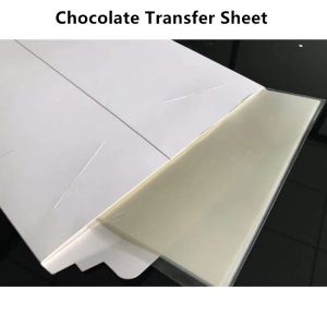 Carta 25pcs Trasferimento di cioccolato fogli di carta A4 Decorazione di carta per riso commestibile vuota per pasticceria da forno a stampa cioccolato torta a pasticceria