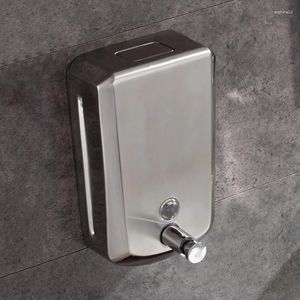 Sıvı Sabun Dispenser Dispensers Modern Banyo Duş Losyon Şampuanı için 500ml Duvar Montajı WF-18022