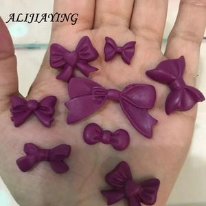 Baking Moulds Beautiful Bow Silicone Mold Fondant Mould Cake Decorating Tools Chocolate Gumpaste Molds Sugarcraft Kitchen Accessories D0218